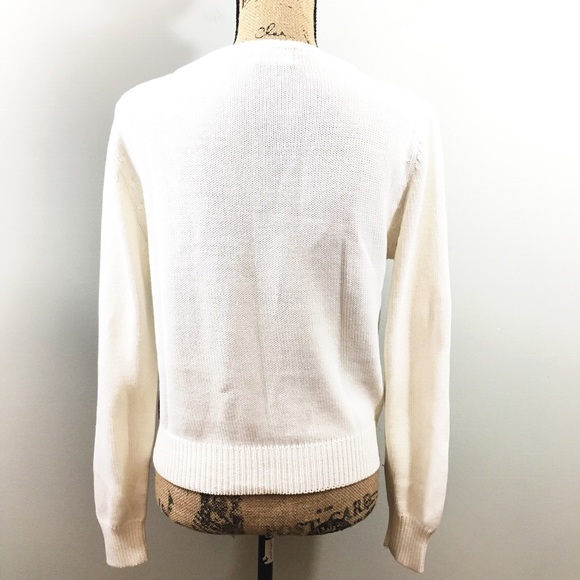 🍁Vintage Izod Lacoste Argyle Check Plaid Sweater - Picture 5 of 8